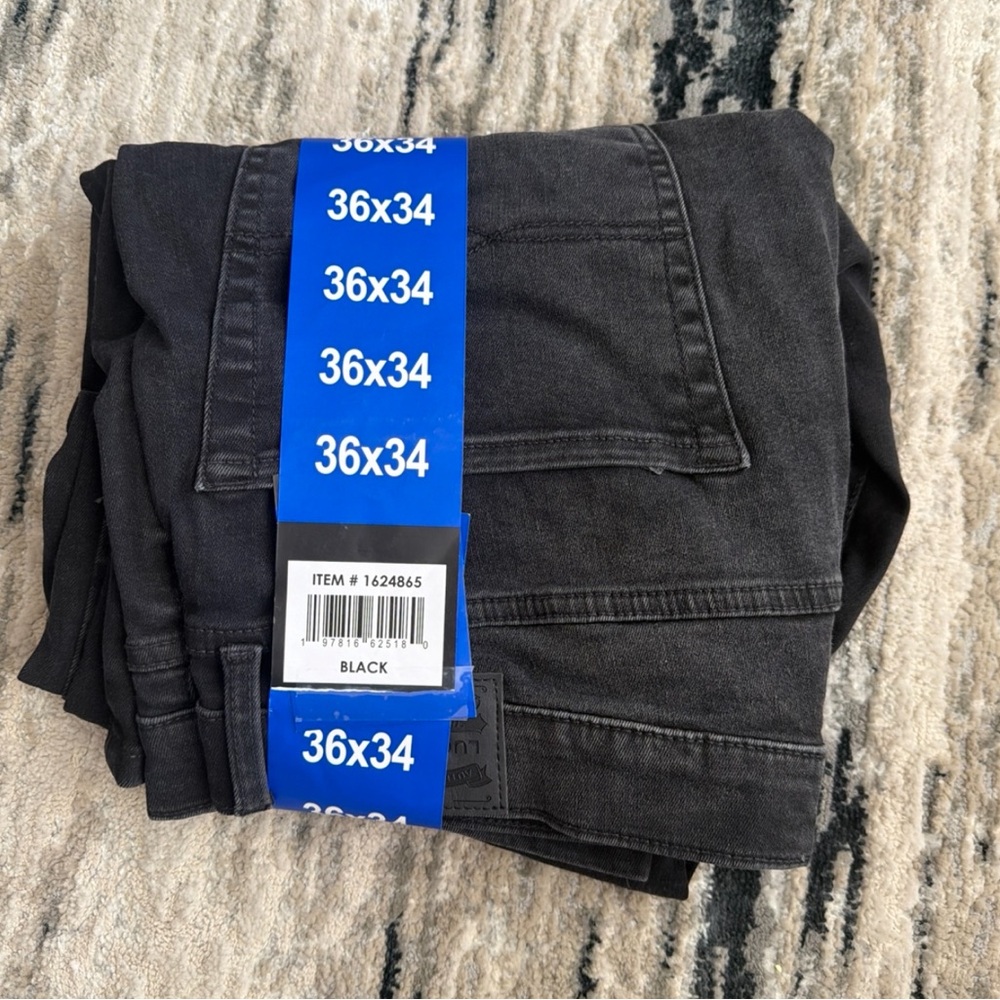 Lucky Brand Lucky Men's 410 Jean Size 36x34 Black - Picture 3 of 3